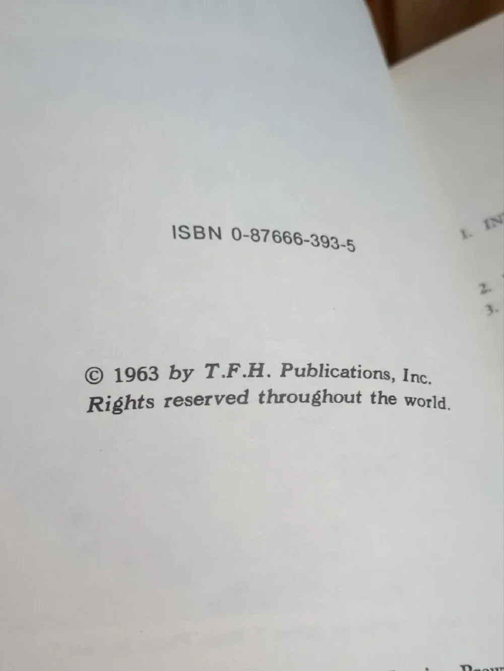 Vintage 1963 publication